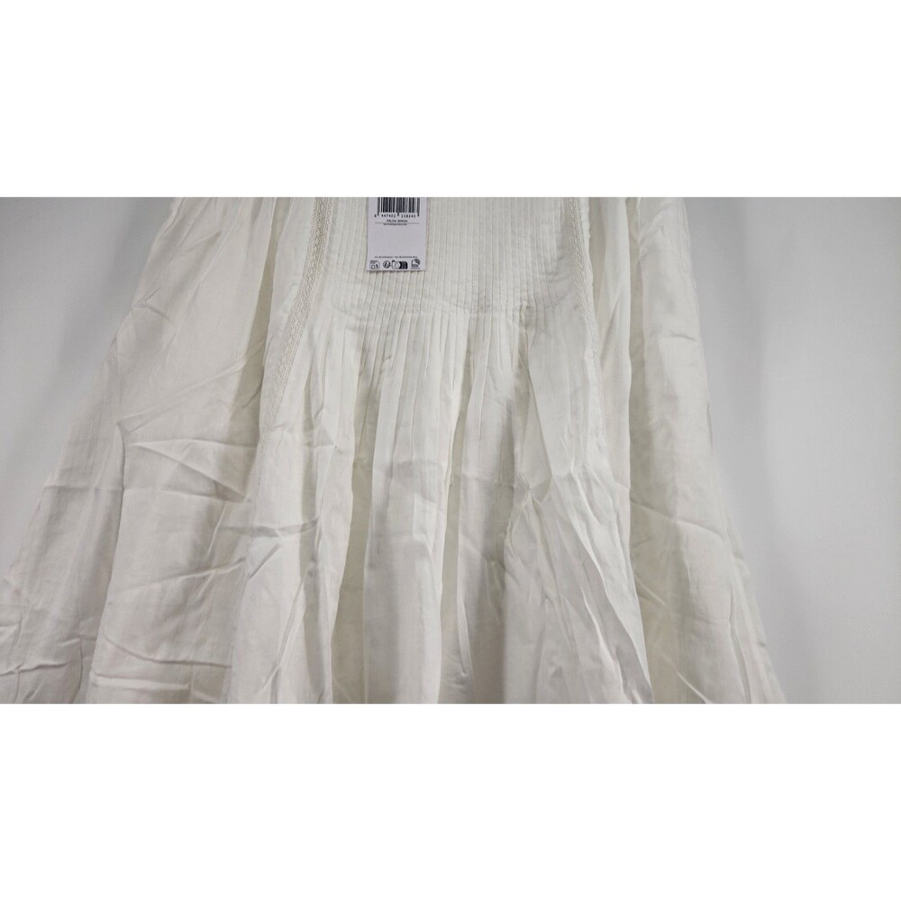Mango MNG Womens Size 6 White Lace 100% Cotton Skirt NWT - Picture 4 of 11